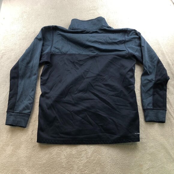 Reebok Mens Jackets Large 1/4 Zip Pullover Fleece Athleisure Activewear Navy - Picture 13 of 13